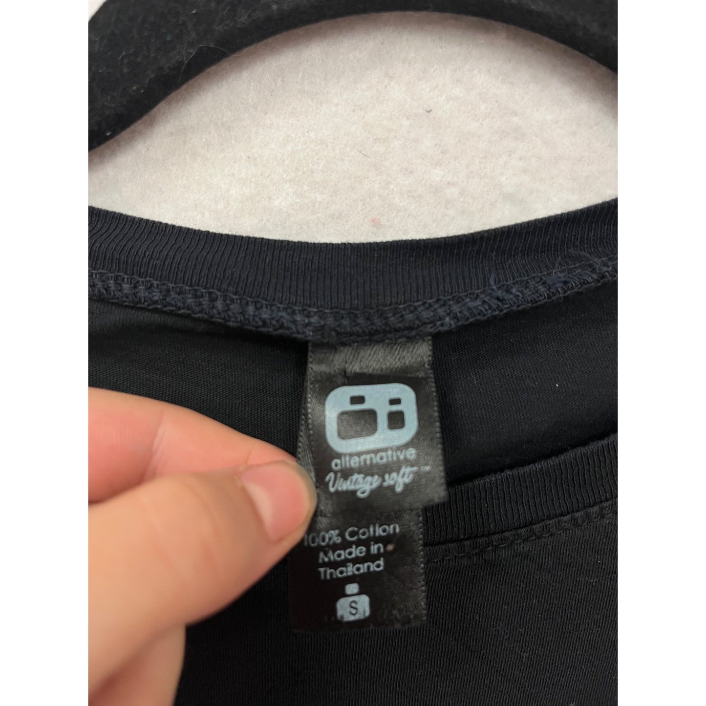 Jack Daniels Distillery Black Tee Alternative Apparel T-Shirt Size S #650A