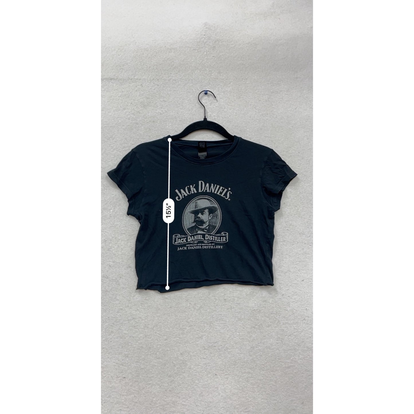 Jack Daniels Distillery Black Tee Alternative Apparel T-Shirt Size S #650A