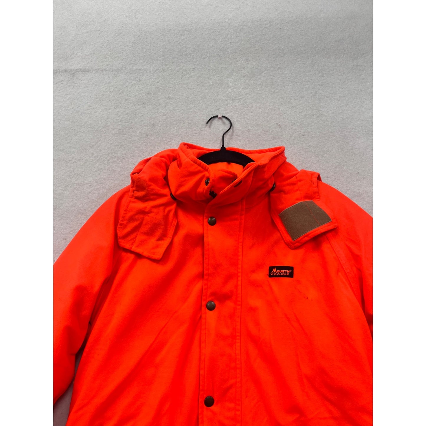 Mountn Prairie Orange Insulated Winter Jacket W/ Hood #85A