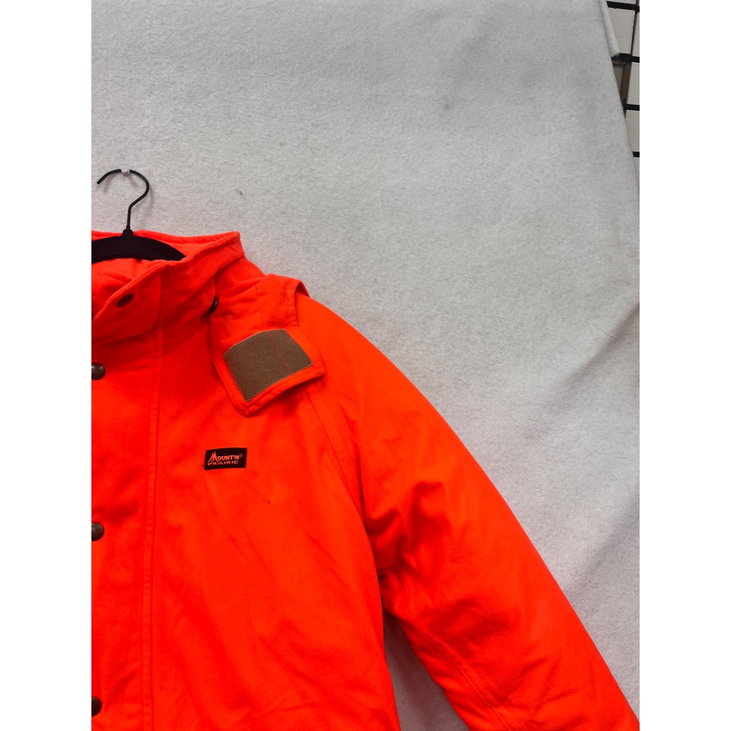 Mountn Prairie Orange Insulated Winter Jacket W/ Hood #85A
