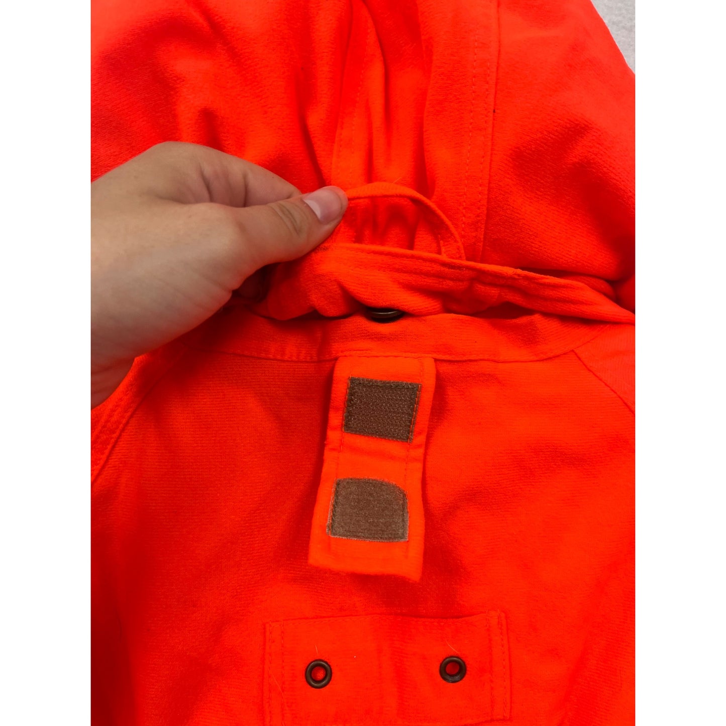 Mountn Prairie Orange Insulated Winter Jacket W/ Hood #85A
