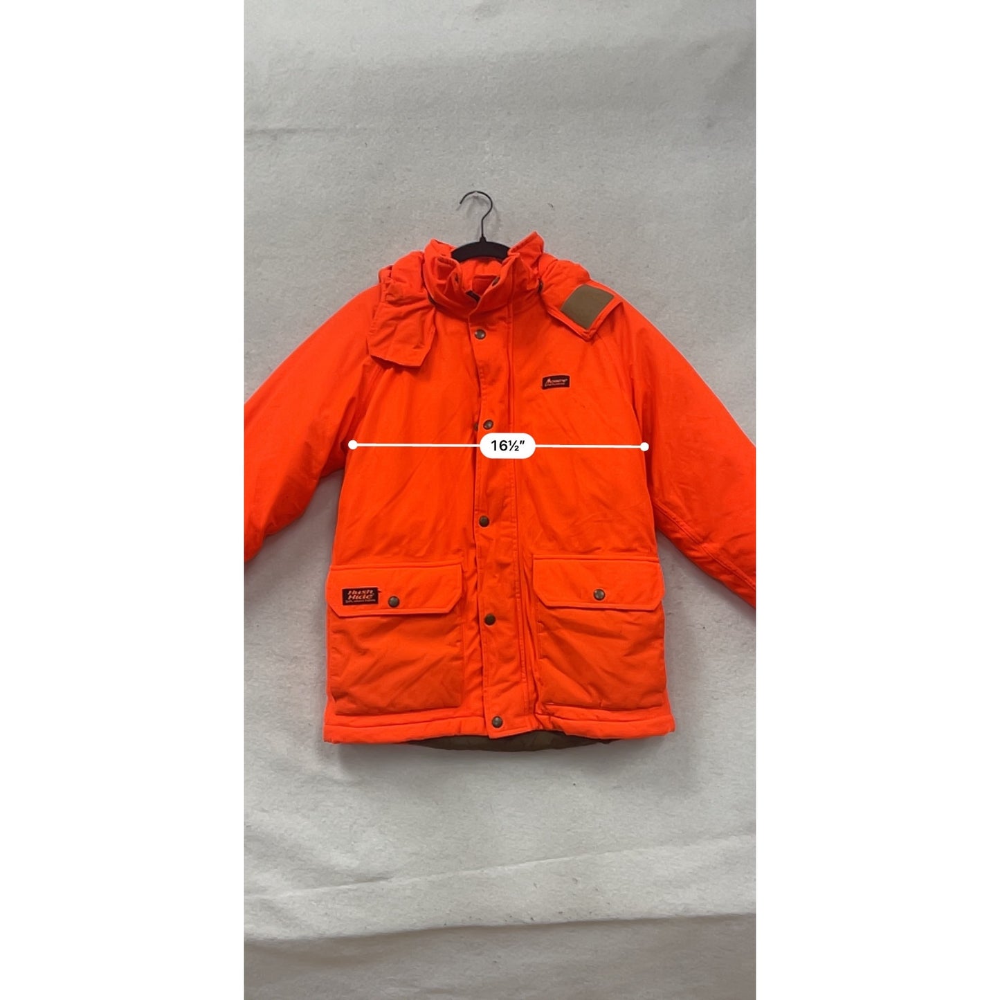 Mountn Prairie Orange Insulated Winter Jacket W/ Hood #85A