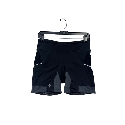 Athleta Womens Medium Black & Gray Athletic Biker Shorts #6799