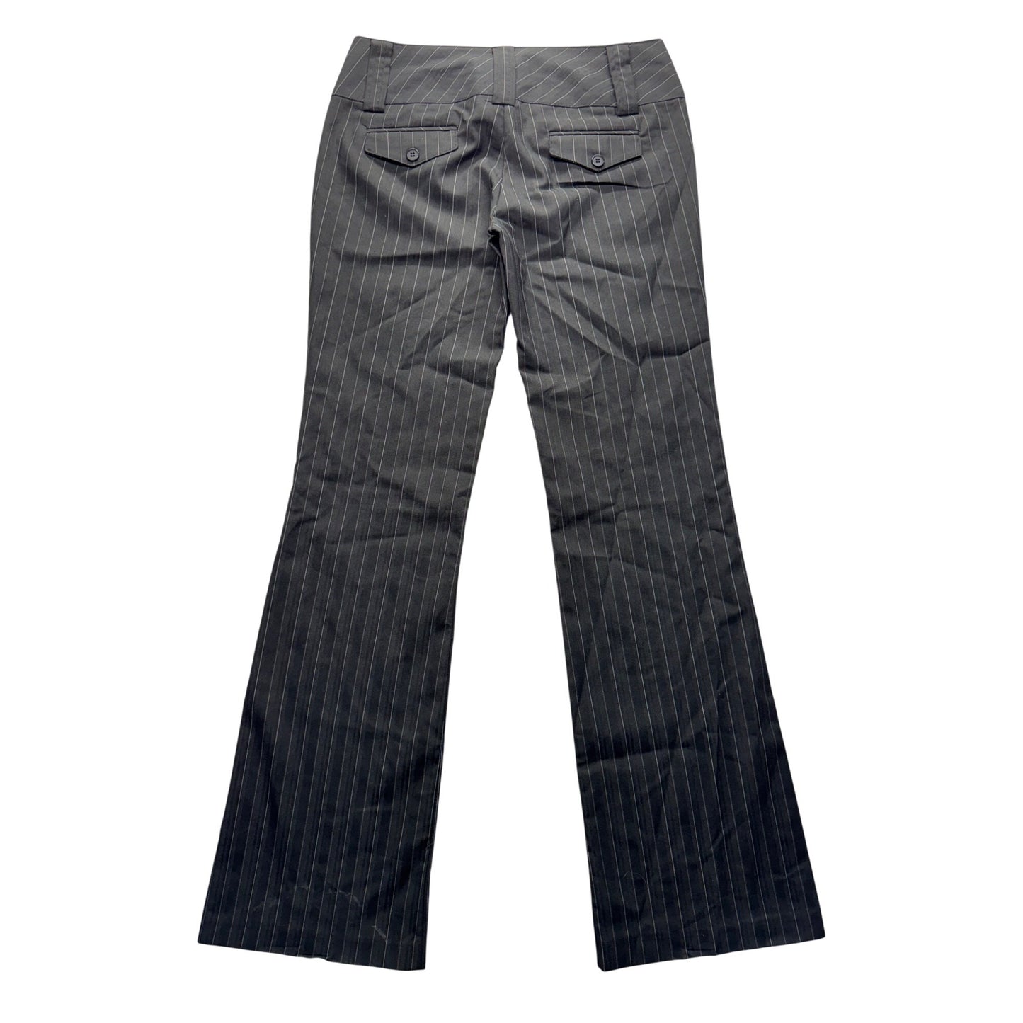 Joe Benbasset  Pinstripe Gray Dress Pants With Zipper Pockets Size M #19B