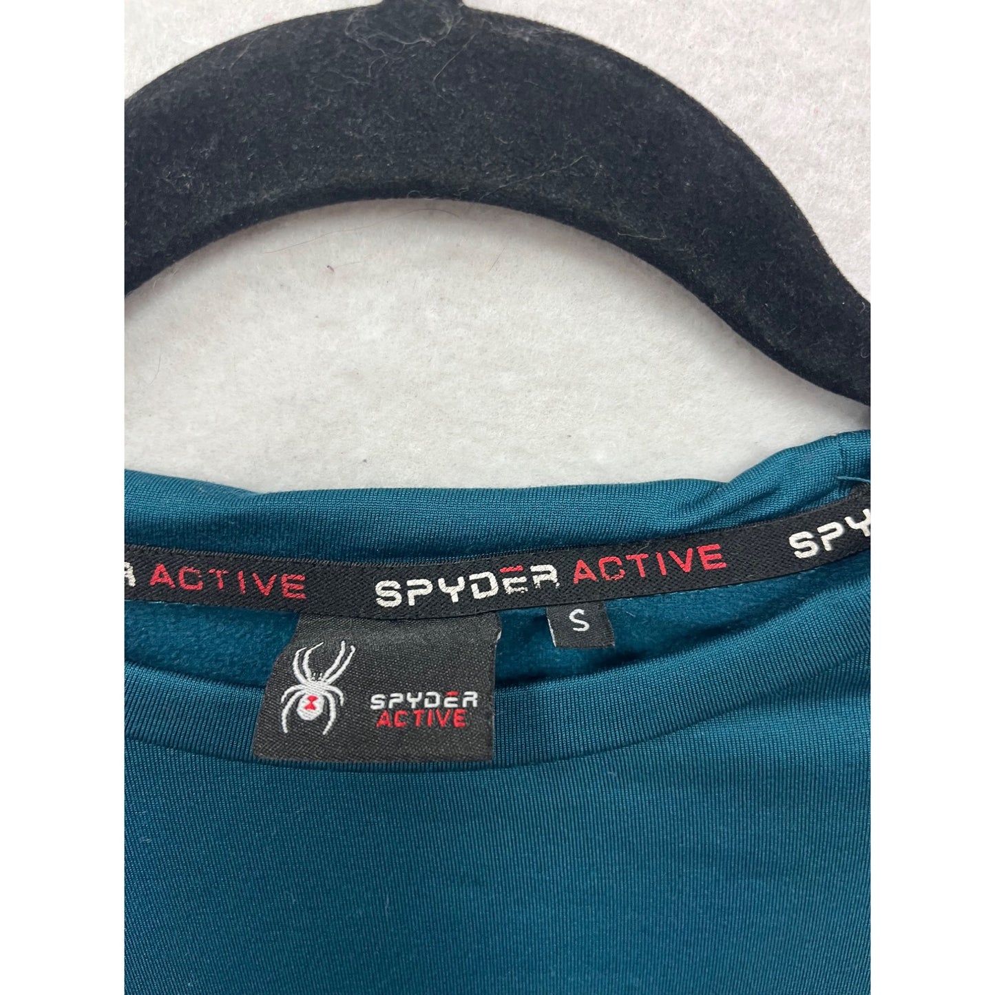 Spyder Active Long Sleeve Athletic Shirt S Teal #479A