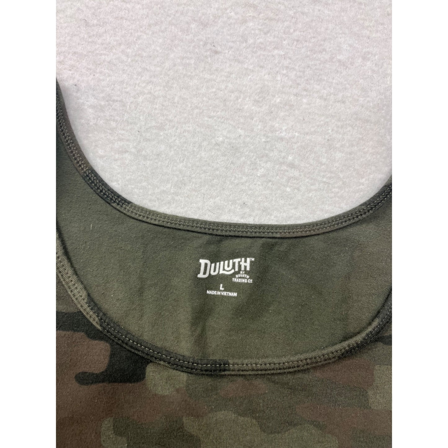 Duluth Trading Co Camo Tank Top Large #8488