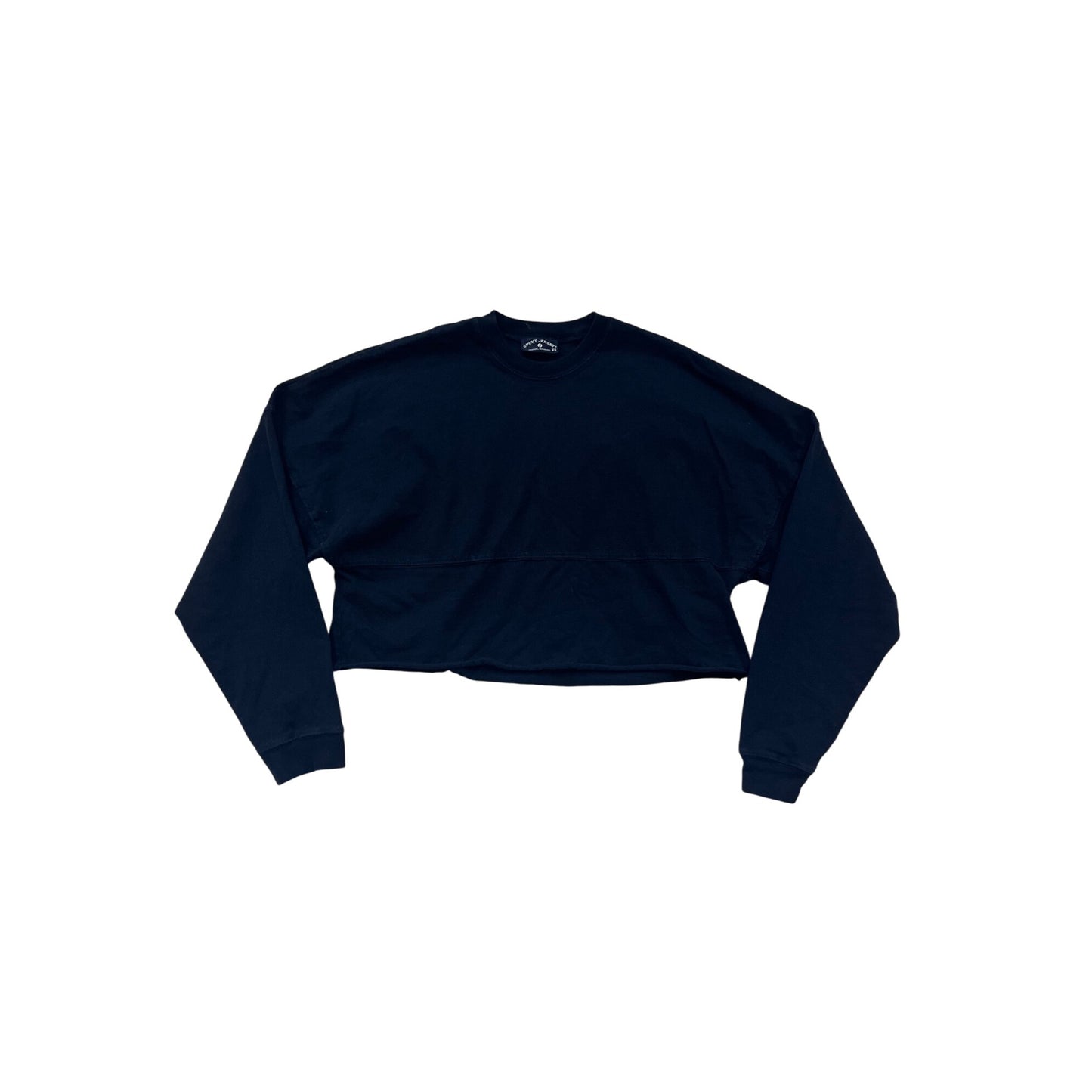 Spirit Jersey XS Nashville Crop Long Sleeve Crewneck Sweatshirt #8511