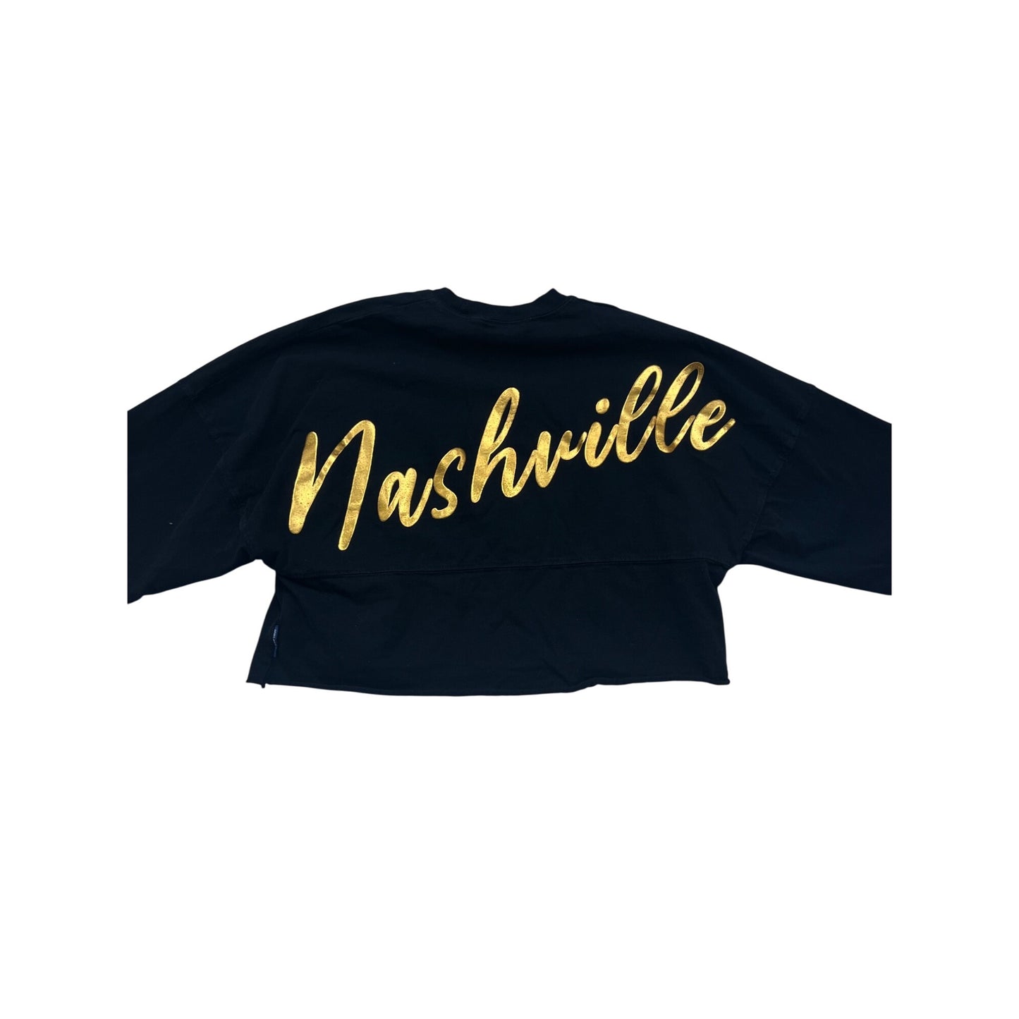 Spirit Jersey XS Nashville Crop Long Sleeve Crewneck Sweatshirt #8511