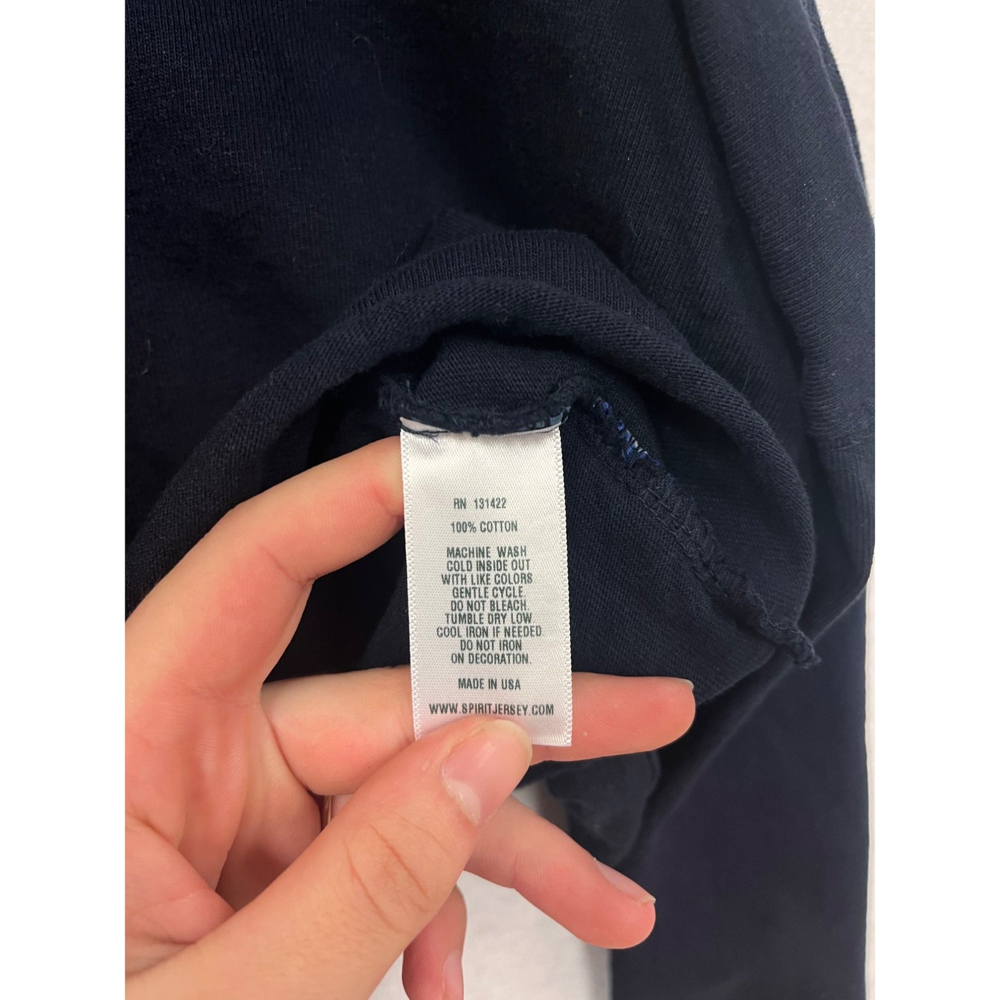 Spirit Jersey XS Nashville Crop Long Sleeve Crewneck Sweatshirt #8511