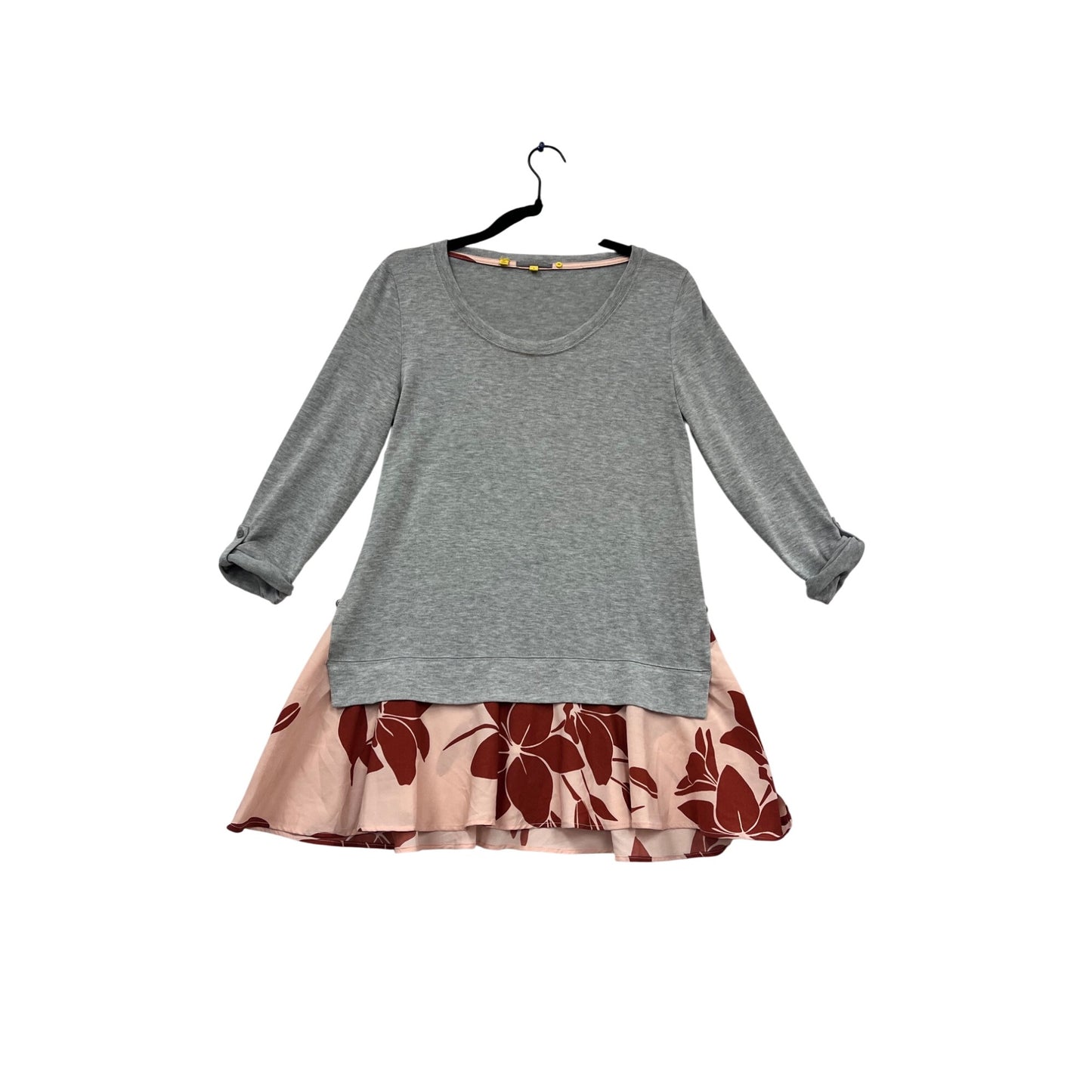 Little Yellow Button Layered Top Size S #750A