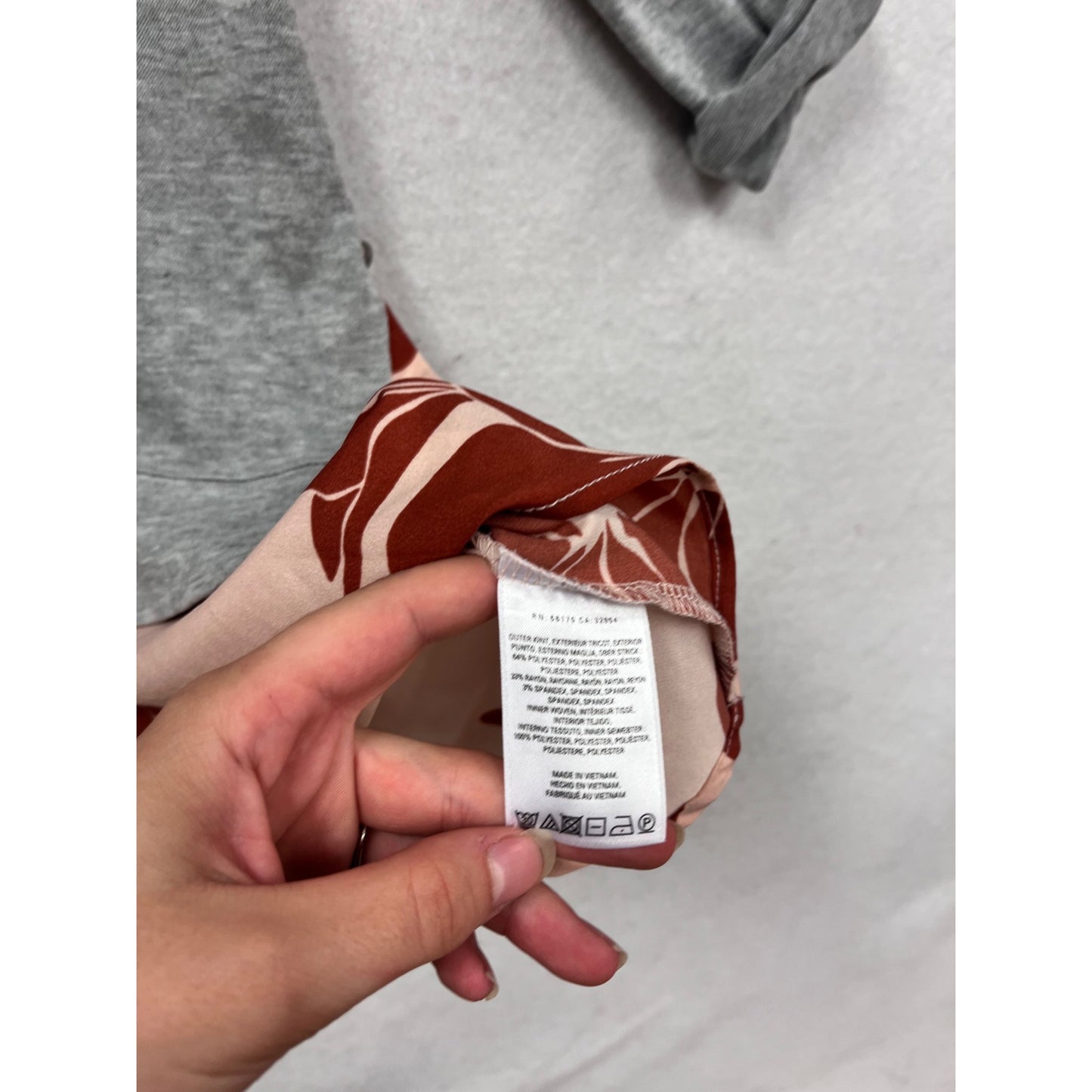 Little Yellow Button Layered Top Size S #750A