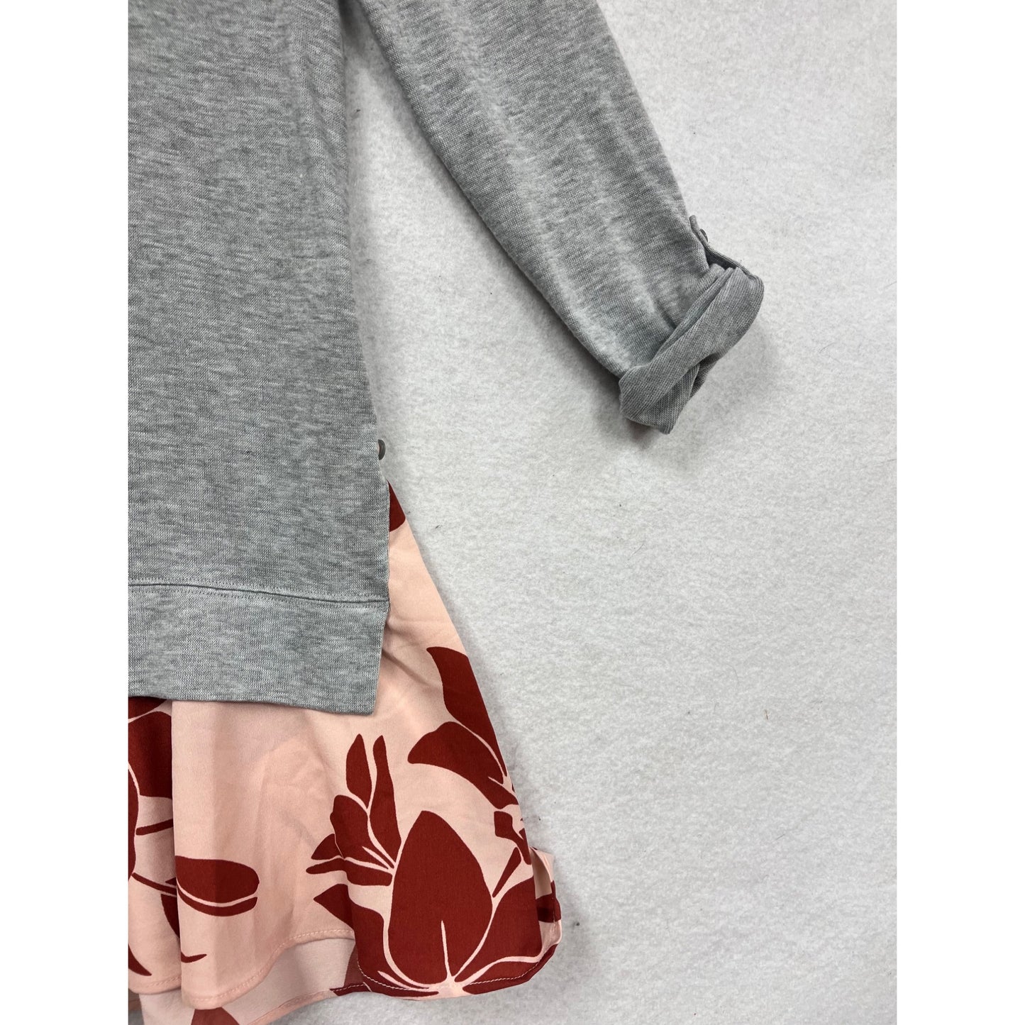 Little Yellow Button Layered Top Size S #750A