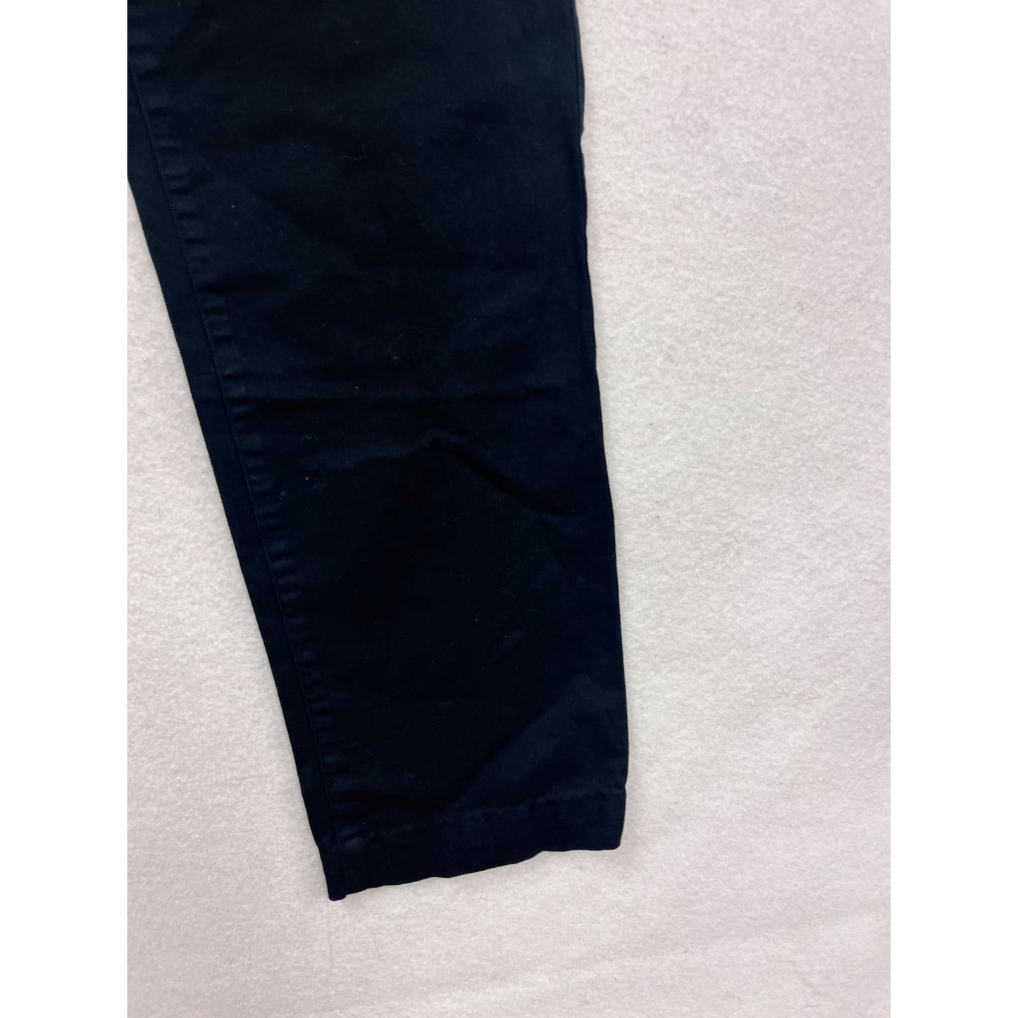 DKNY Jeans Black Mid-Rise Straight Leg Pants Size 12 #860A