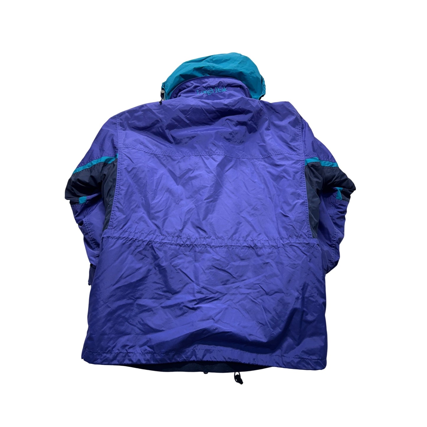 Columbia Womens Longs Peak Jacket L LL Waterproof 9492