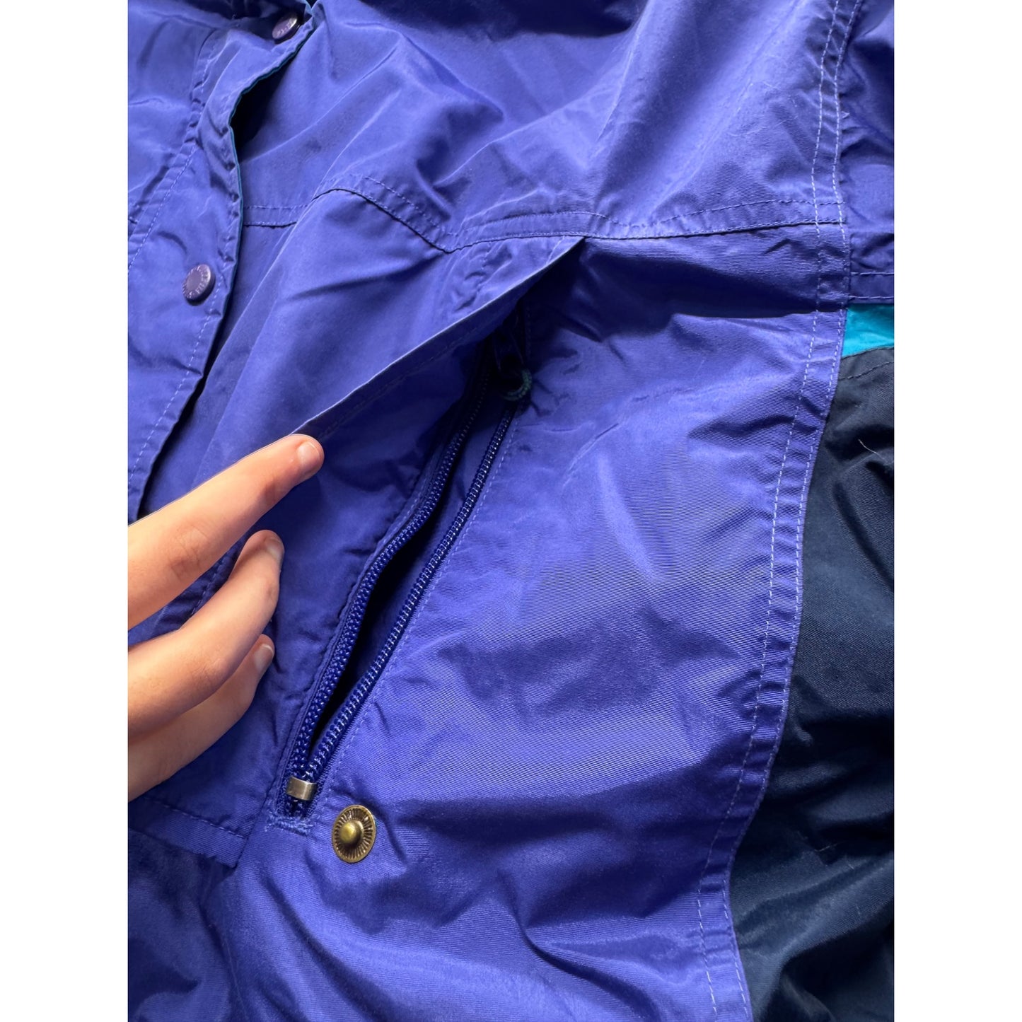 Columbia Womens Longs Peak Jacket L LL Waterproof 9492