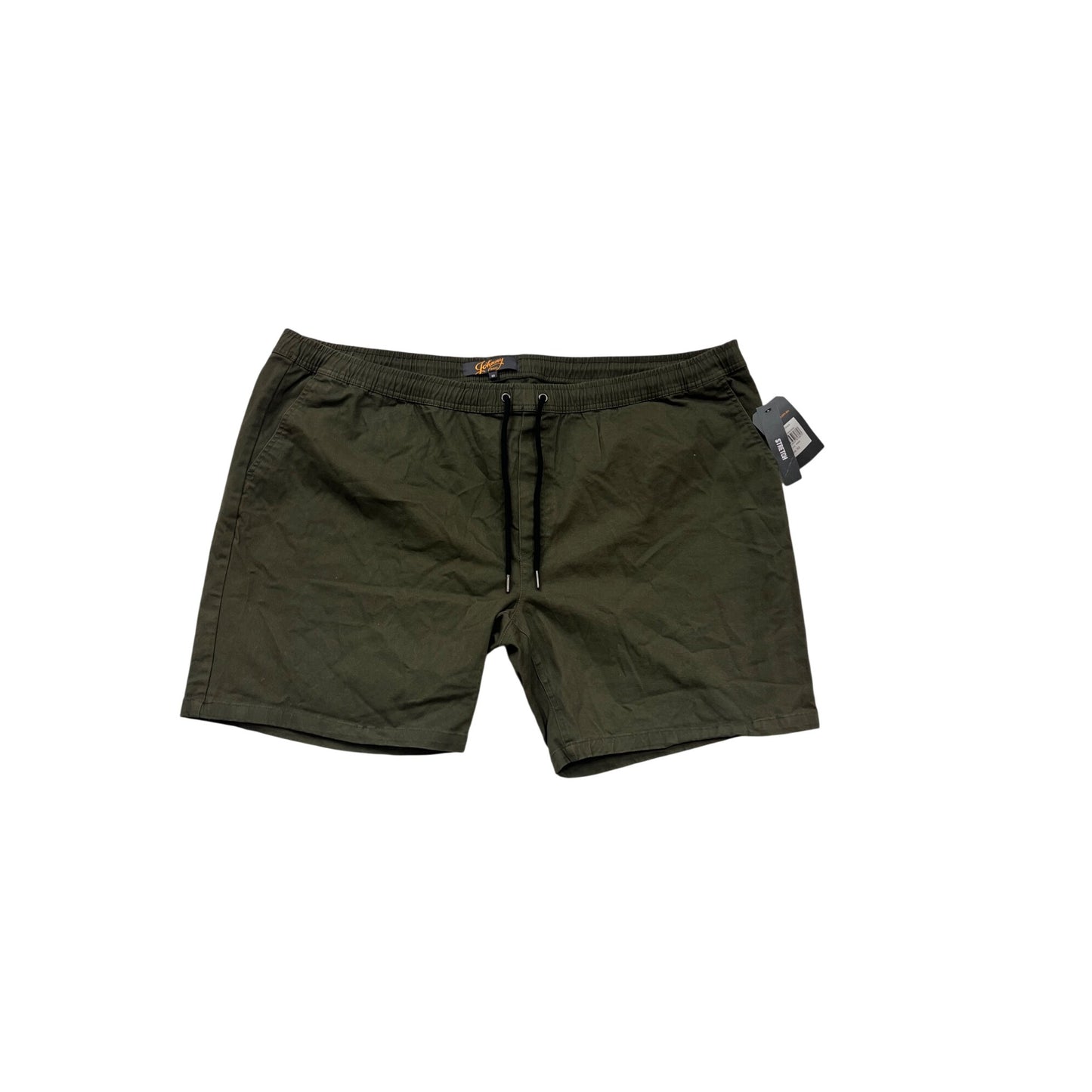 Johnny Bigg Green Elastic Waist Shorts Size XL #712A
