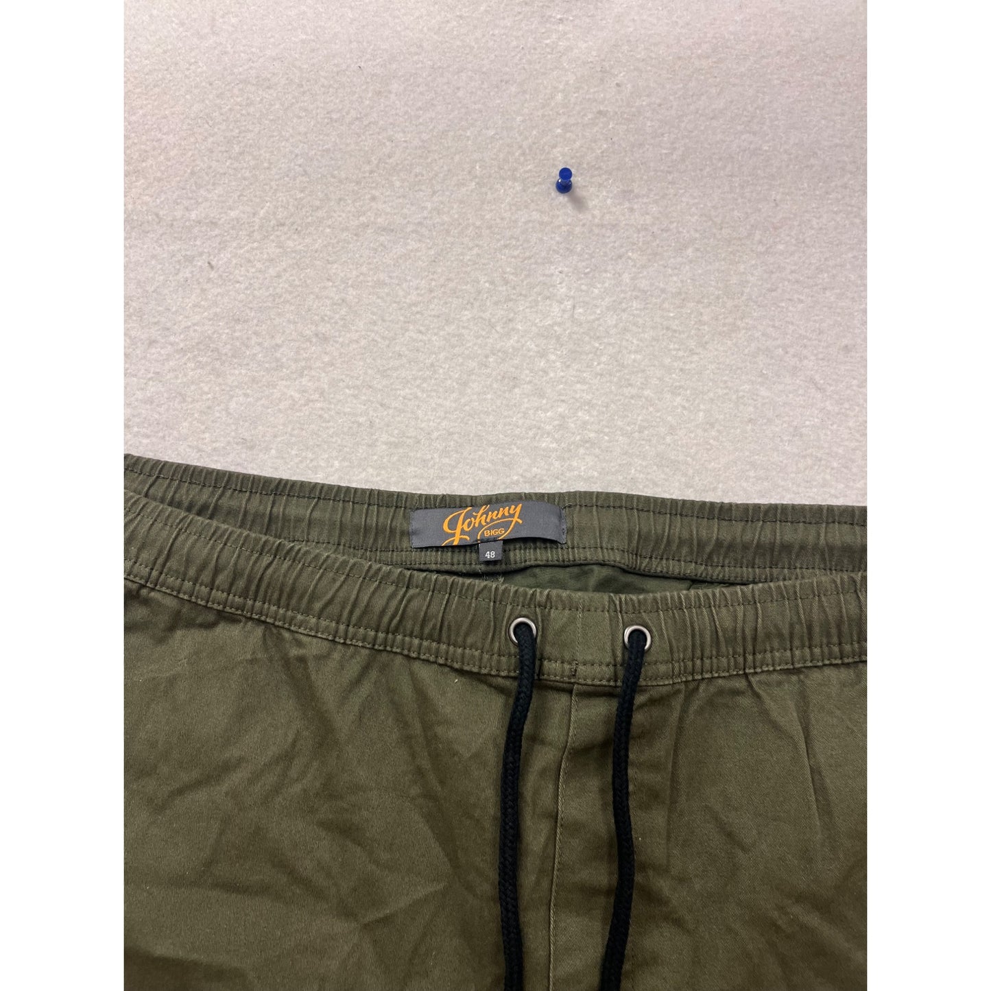 Johnny Bigg Green Elastic Waist Shorts Size XL #712A