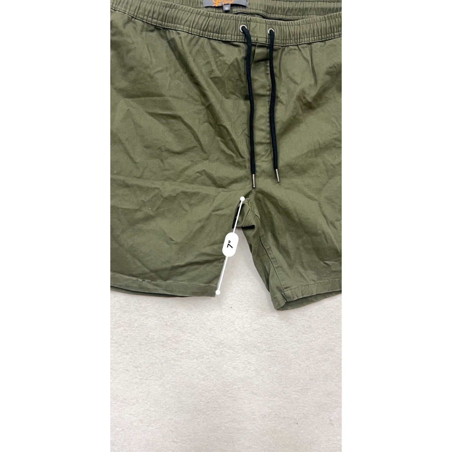 Johnny Bigg Green Elastic Waist Shorts Size XL #712A