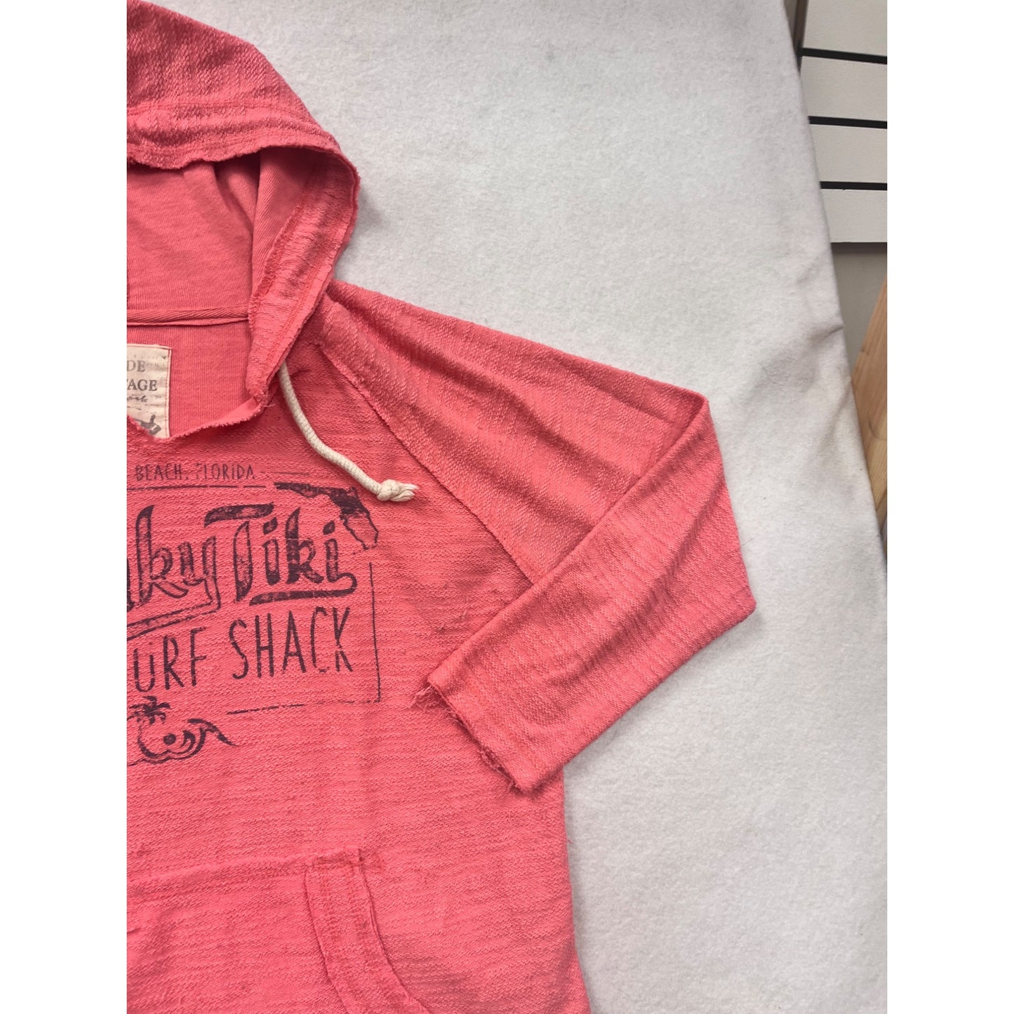 Freaky Tiki Surf Shack Hooded Pullover Sweatshirt #8572