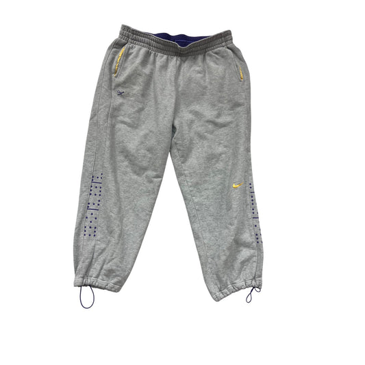 Nike Gray Sweatpants 3XL 100% Cotton With Elastic Waist & Cuffs #368A