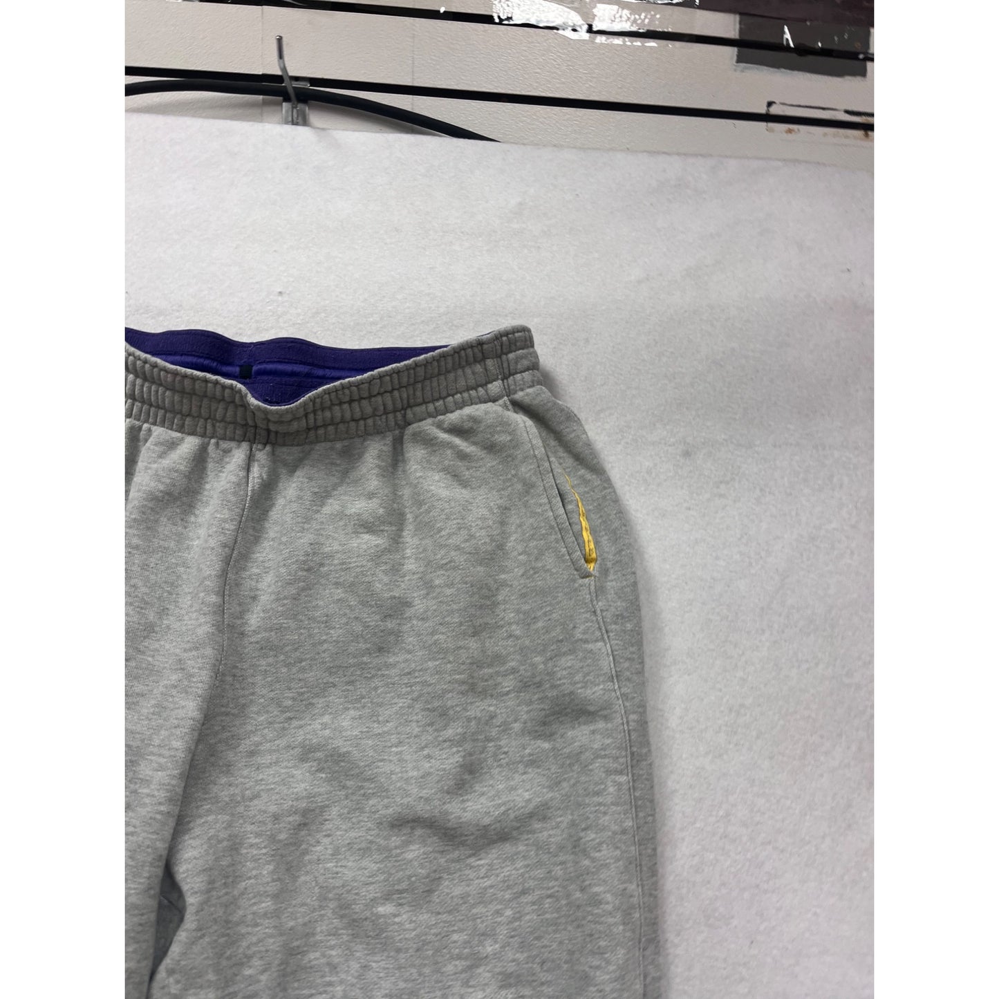 Nike Gray Sweatpants 3XL 100% Cotton With Elastic Waist & Cuffs #368A