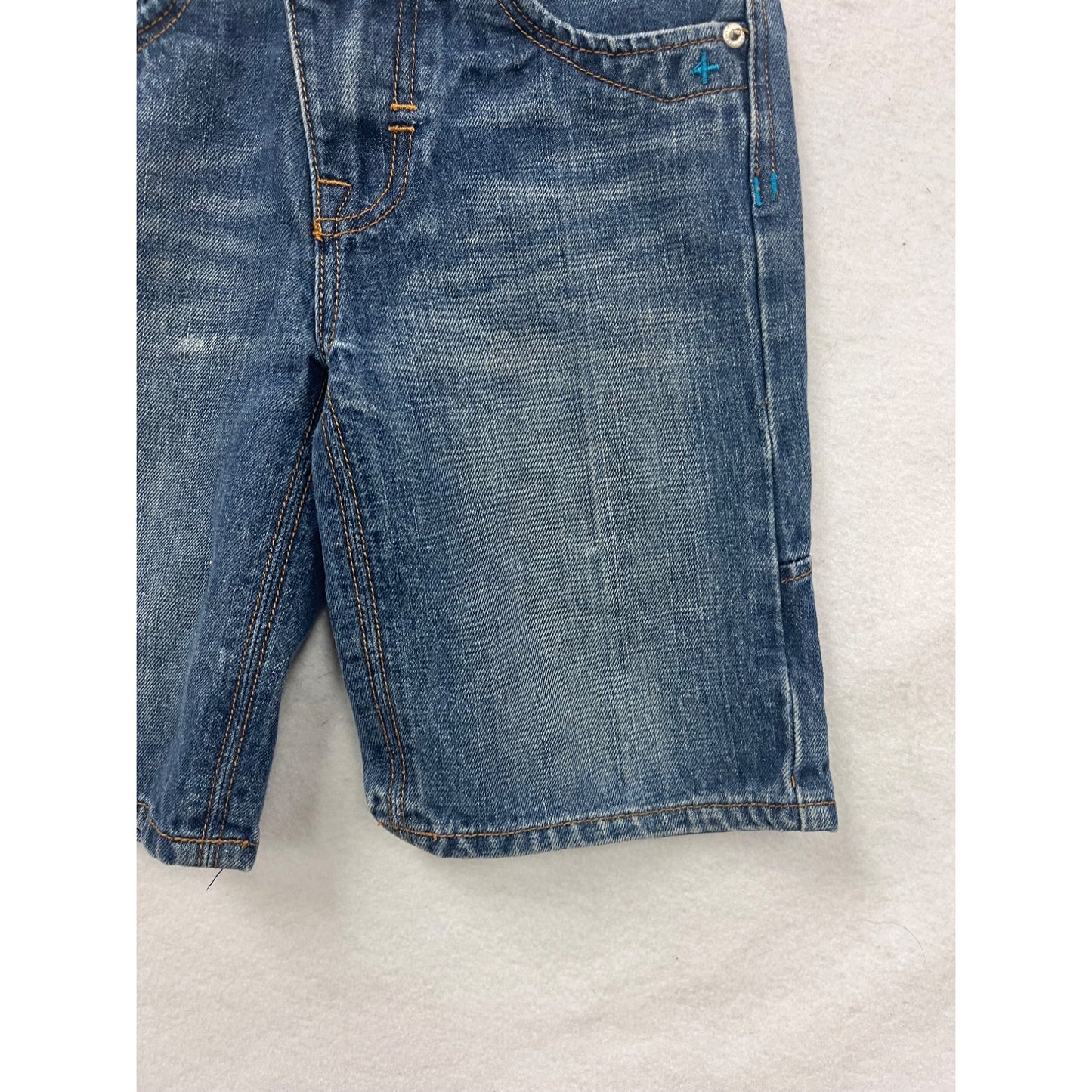 Rocawear Boys Size 6 Y2K Denim Jean Shorts With Embroidered Back Pockets #8006