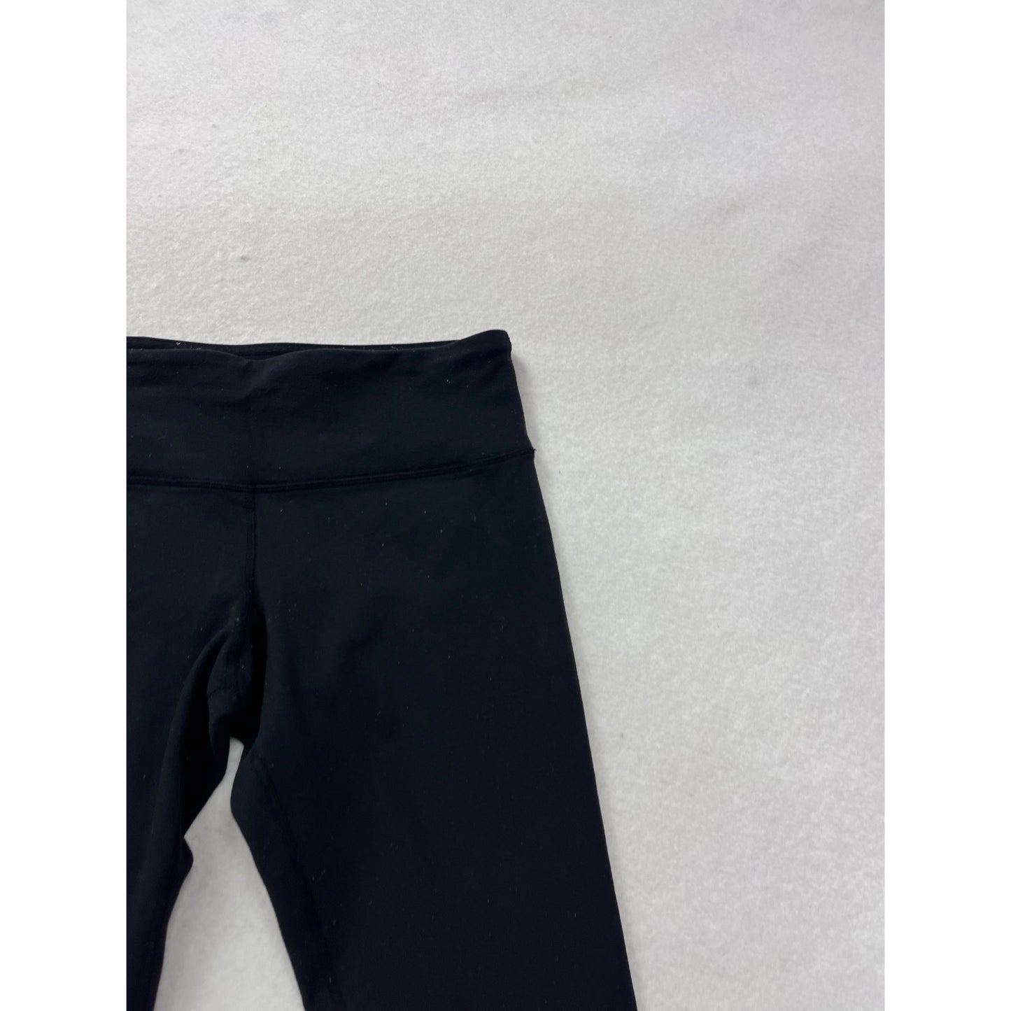 Lululemon Womens Black High-Waisted Full-Length Leggings Size 6 #16A
