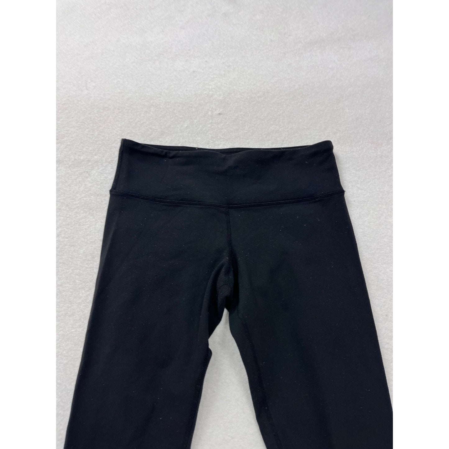 Lululemon Womens Black High-Waisted Full-Length Leggings Size 6 #16A
