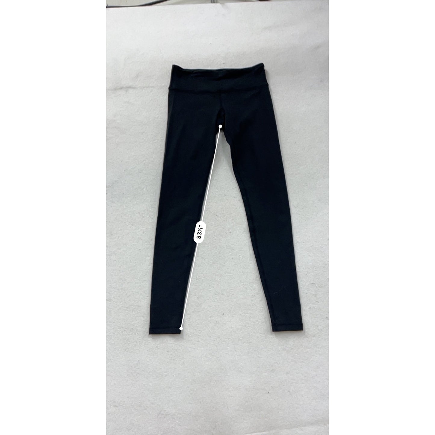 Lululemon Womens Black High-Waisted Full-Length Leggings Size 6 #16A