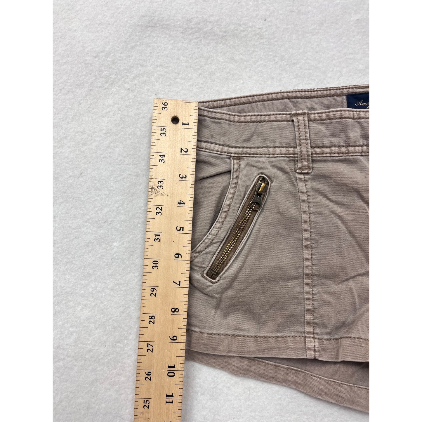 American Eagle Womens Khaki Shorts #6420