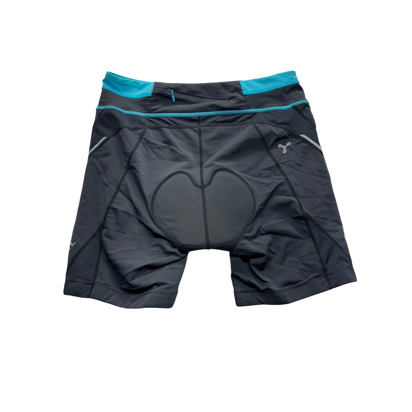 Womens Padded Cycling Shorts With Reflective Details #7412