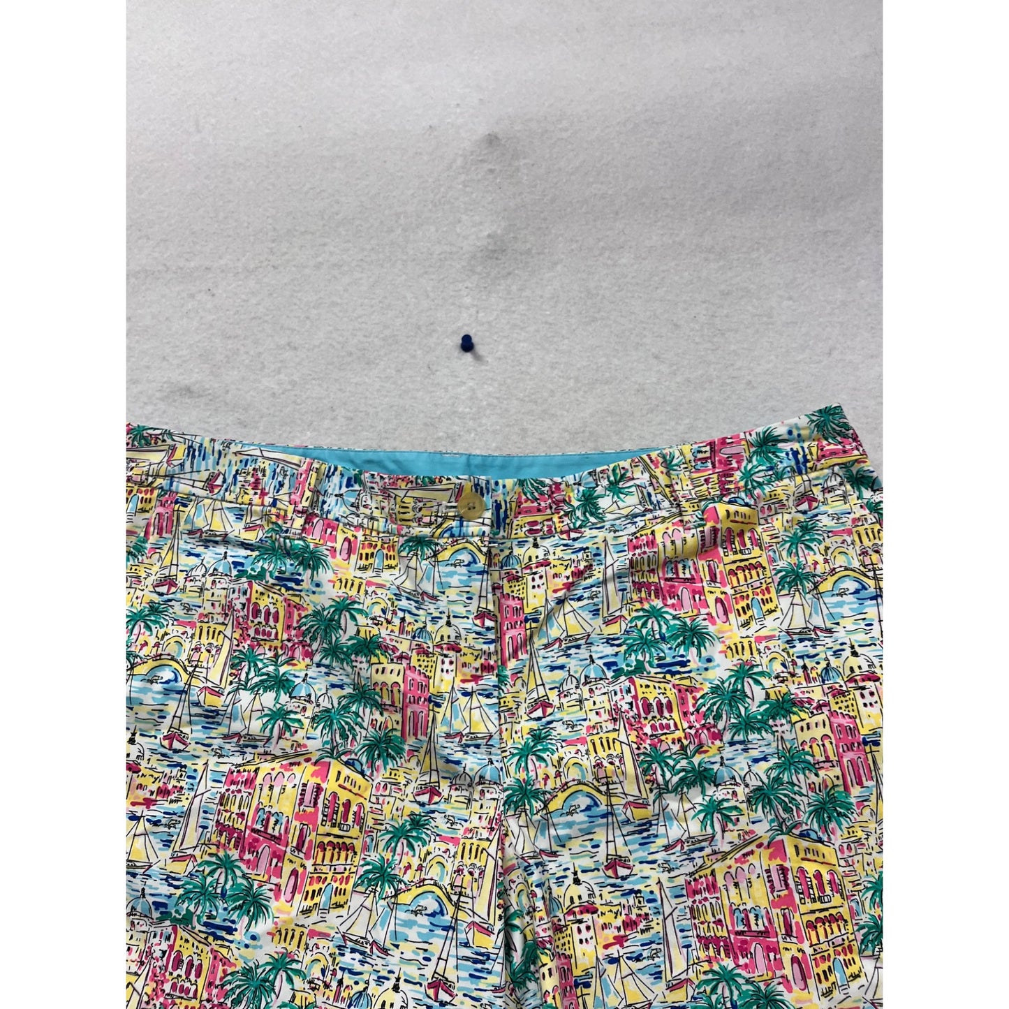 Talbots Girlfriend Chino Shorts 14W #595A