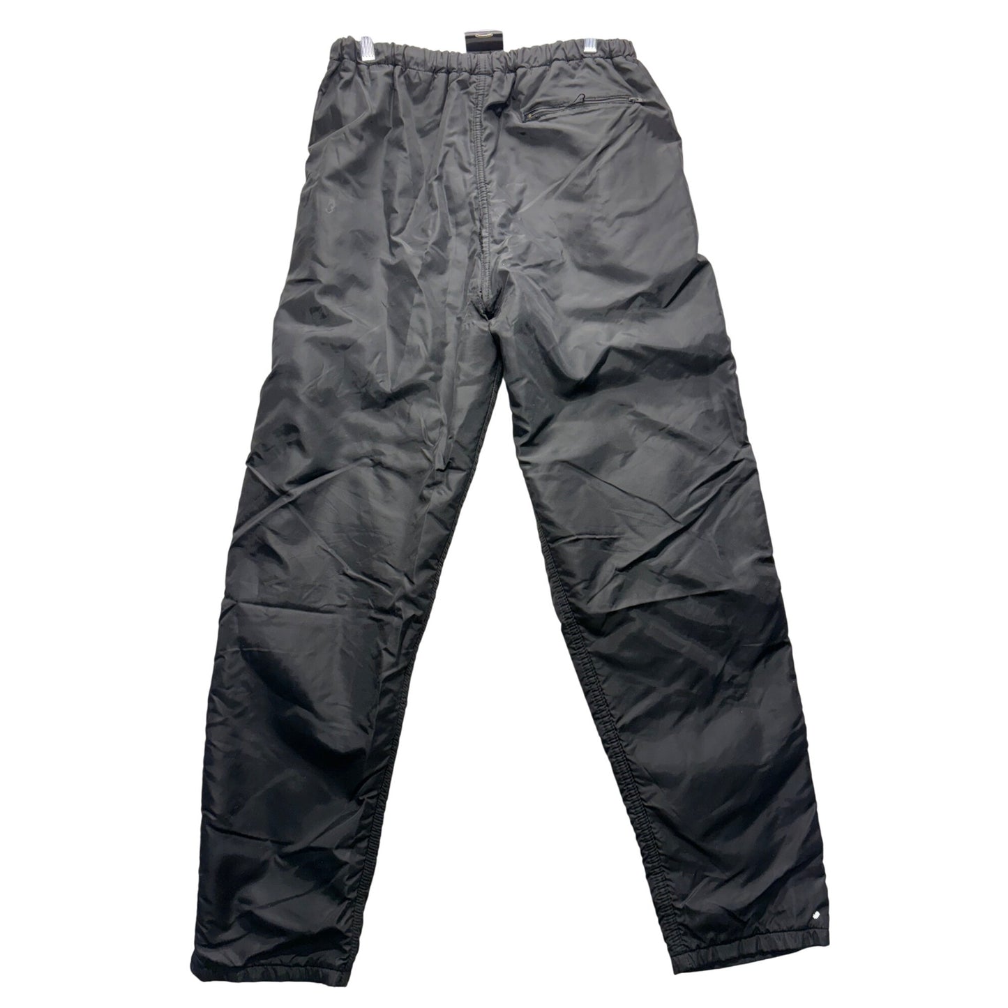 Vintage Russell Athletic Black Nylon Track Pants #7622