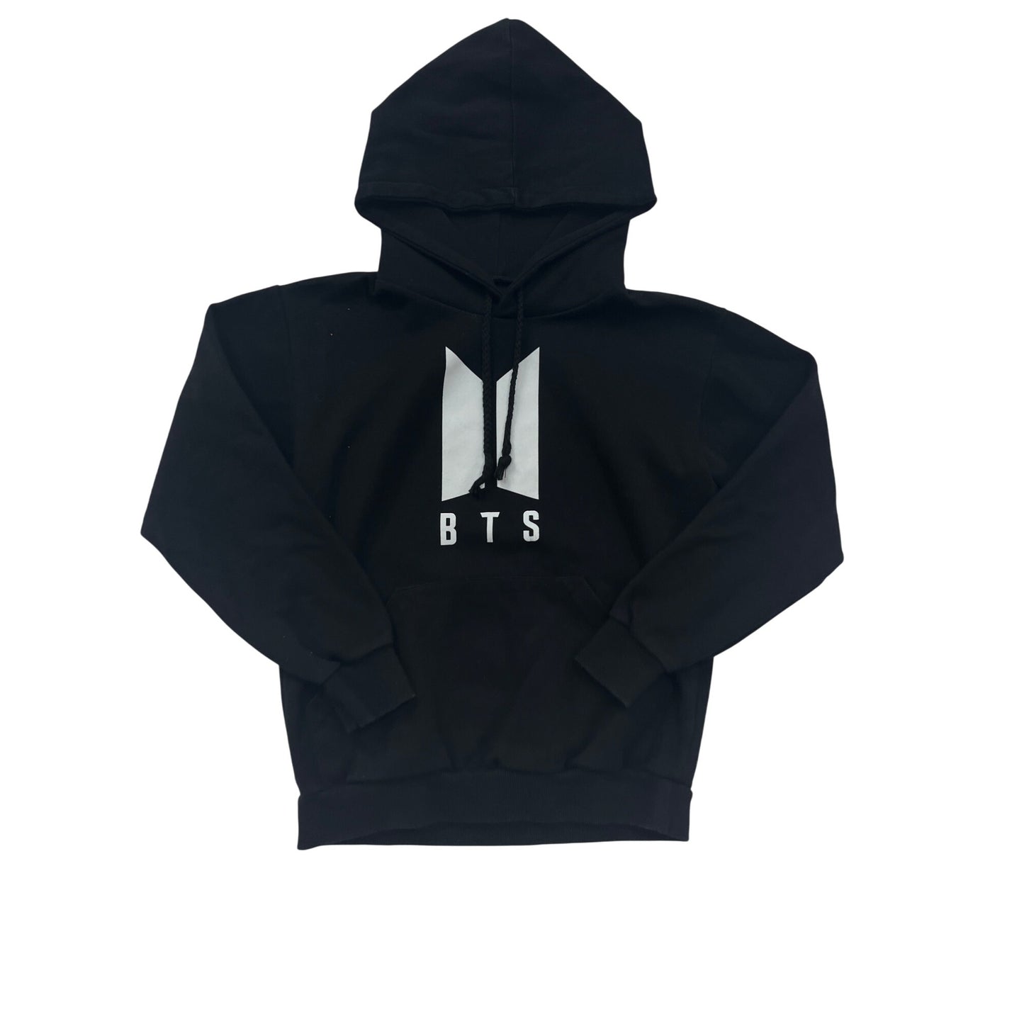 BTS Black Pullover Hoodie Youth XL With Logo #8731