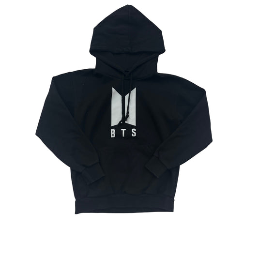 BTS Black Pullover Hoodie Youth XL With Logo #8731