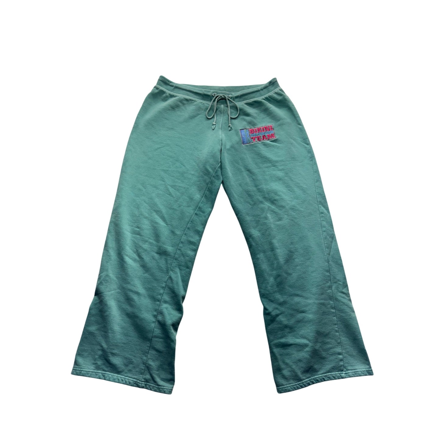 Vintage Outrigger Sweatpants Bikini Ice Fishing Team Cotton Blend Womens L #9541