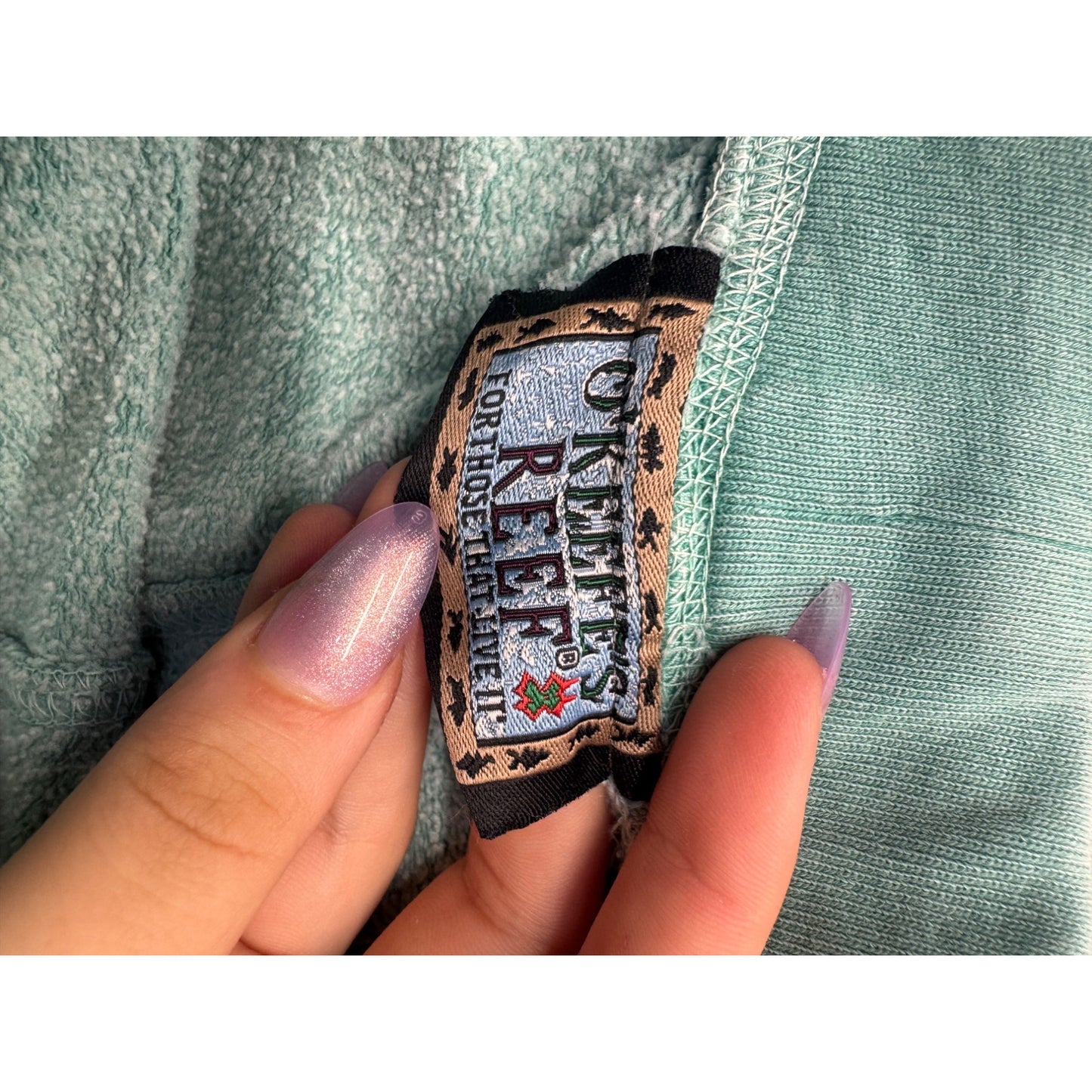 Vintage Outrigger Sweatpants Bikini Ice Fishing Team Cotton Blend Womens L #9541