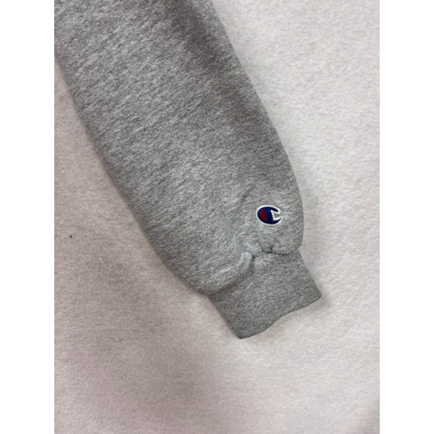 Champion Gray Crewneck Sweatshirt With Maroon "M" Logo #184A