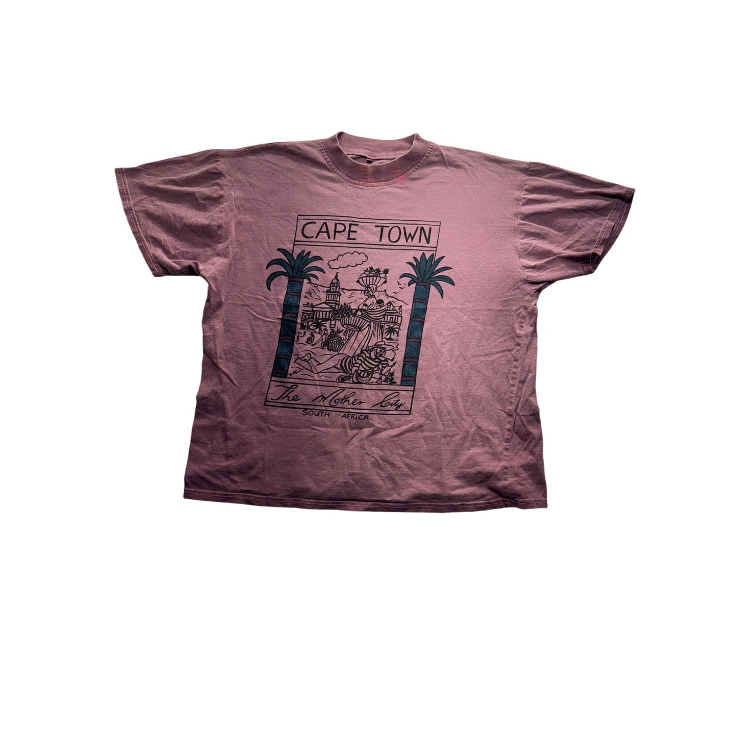 Cape Town The Mother City Graphic T-Shirt XL Cotton #9045