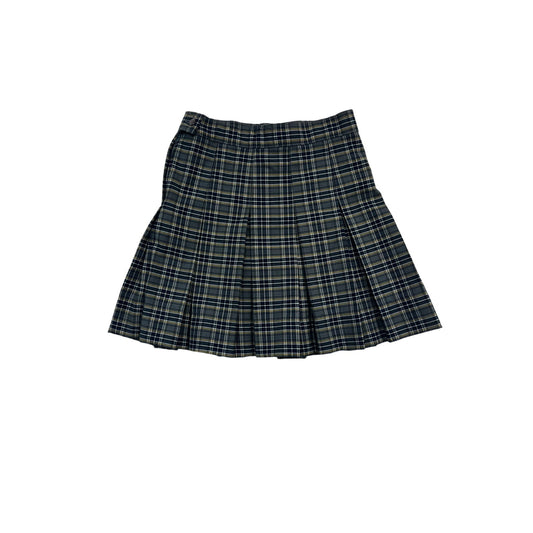 Girls Brand New Plaid Pleated Skirt #2395