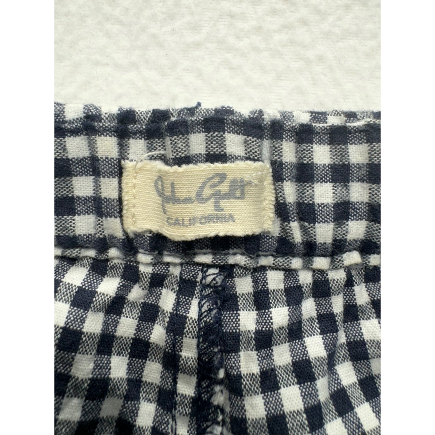 John Galt Gingham Pants #5051