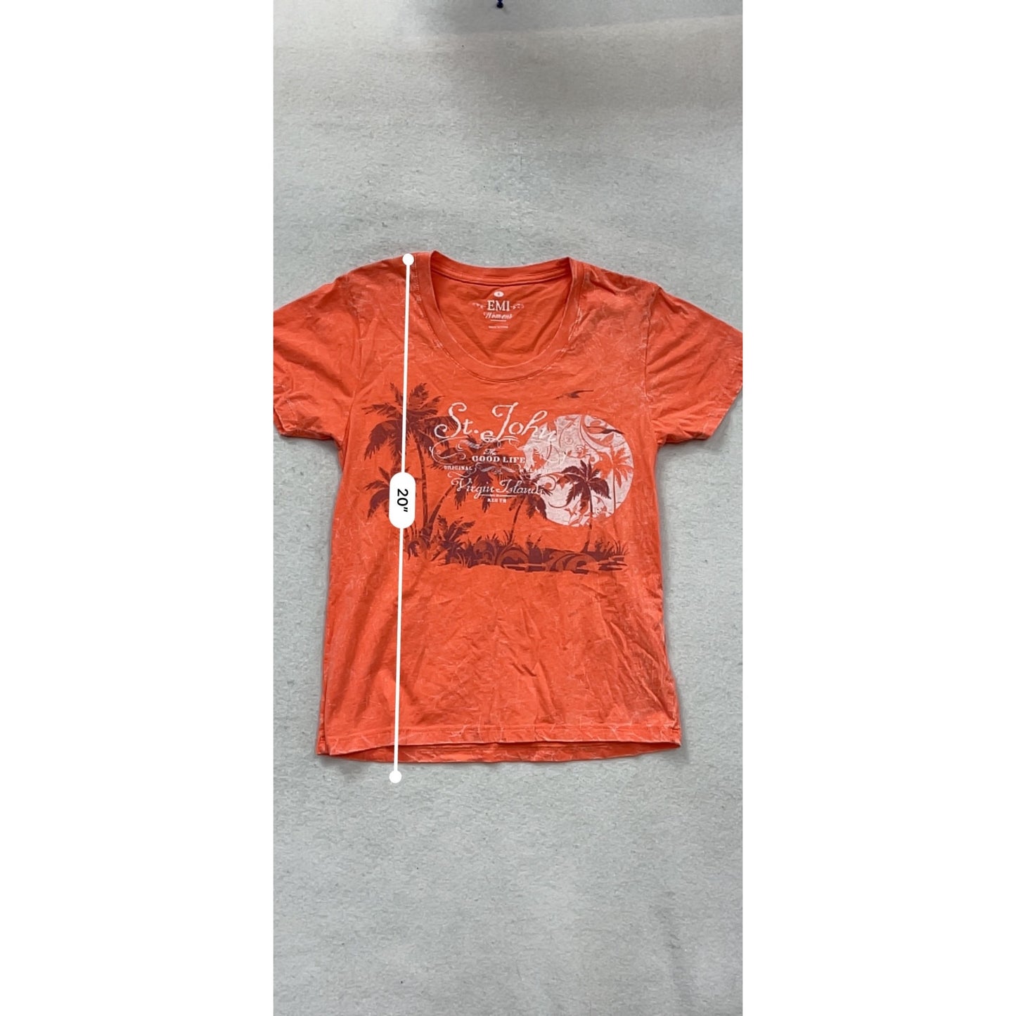 EMI St. John Virgin Islands Graphic-T #154C