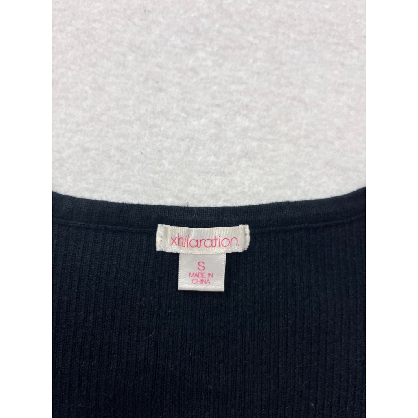 Xhilaration Black Sleeveless Knit Dress S #738A