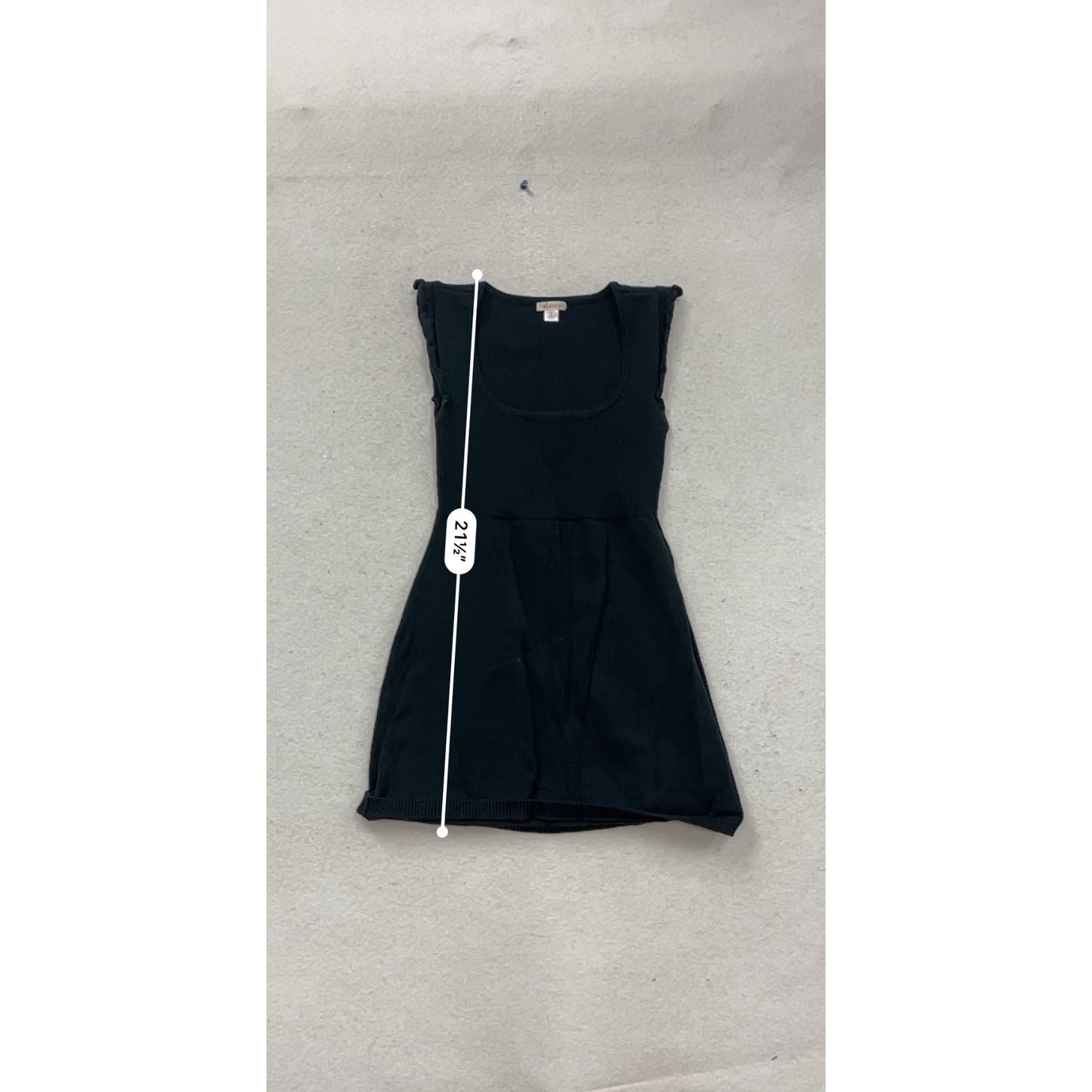 Xhilaration Black Sleeveless Knit Dress S #738A