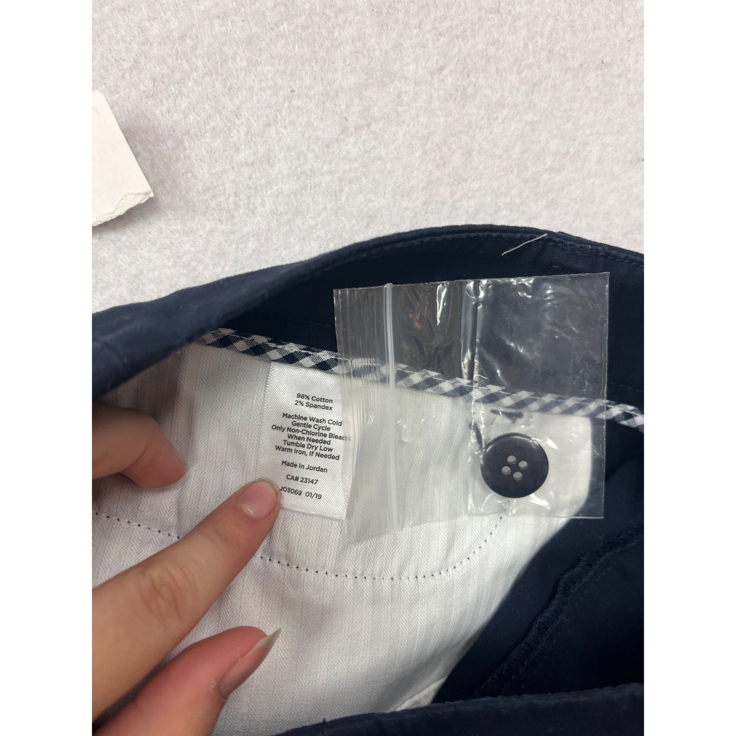 Talbots Perfect Skimmer Pants Size 2 Dark Navy #780A