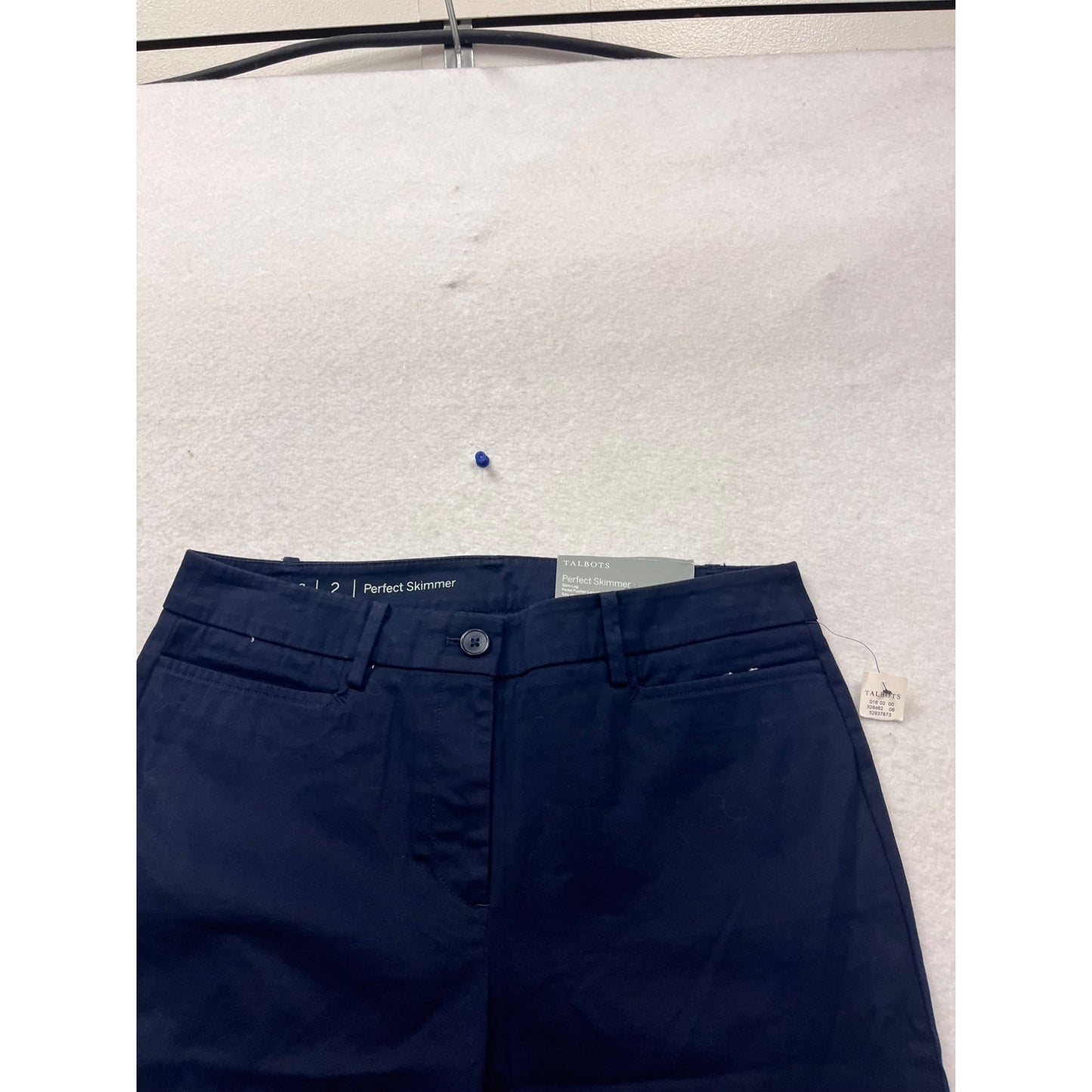 Talbots Perfect Skimmer Pants Size 2 Dark Navy #780A