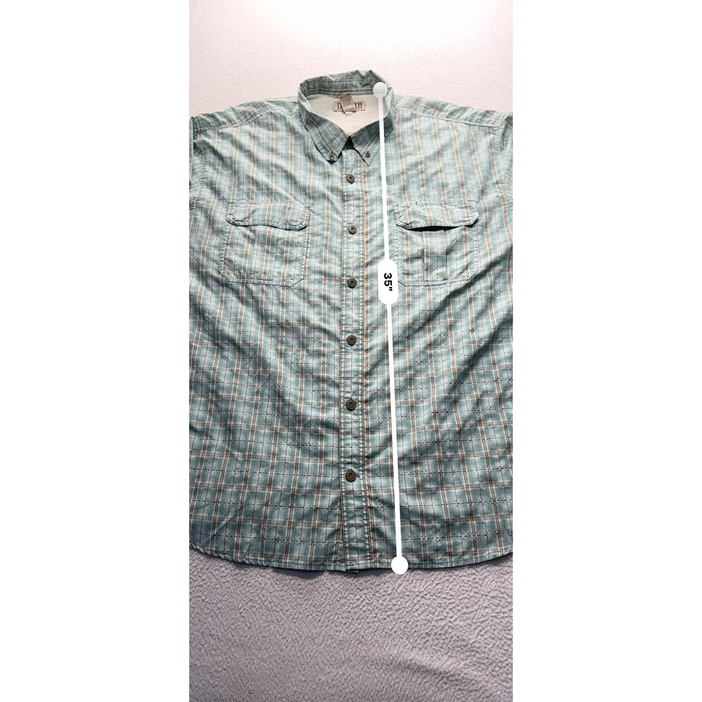 Duluth Trading Co 3XL Long Sleeve Button-Up #9126