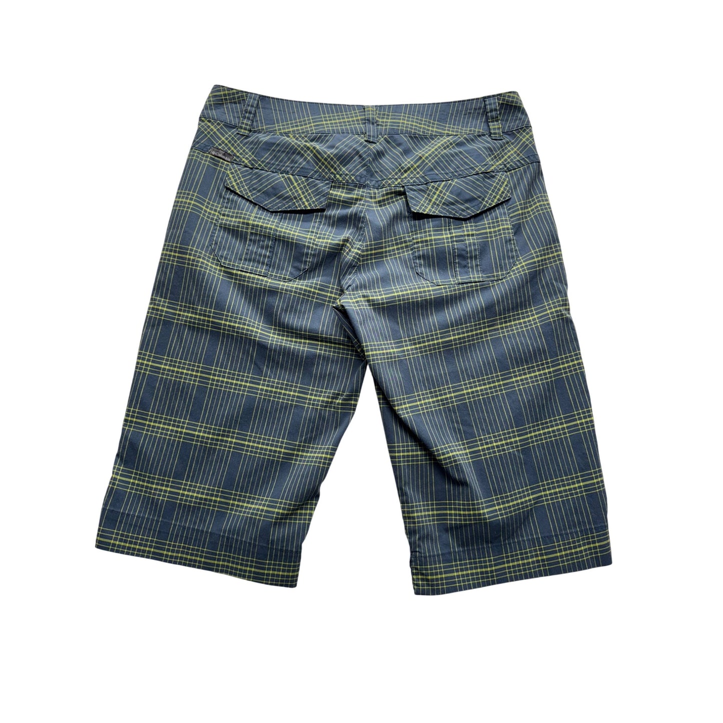 Columbia Plaid Bermuda Shorts Size 4 #9029