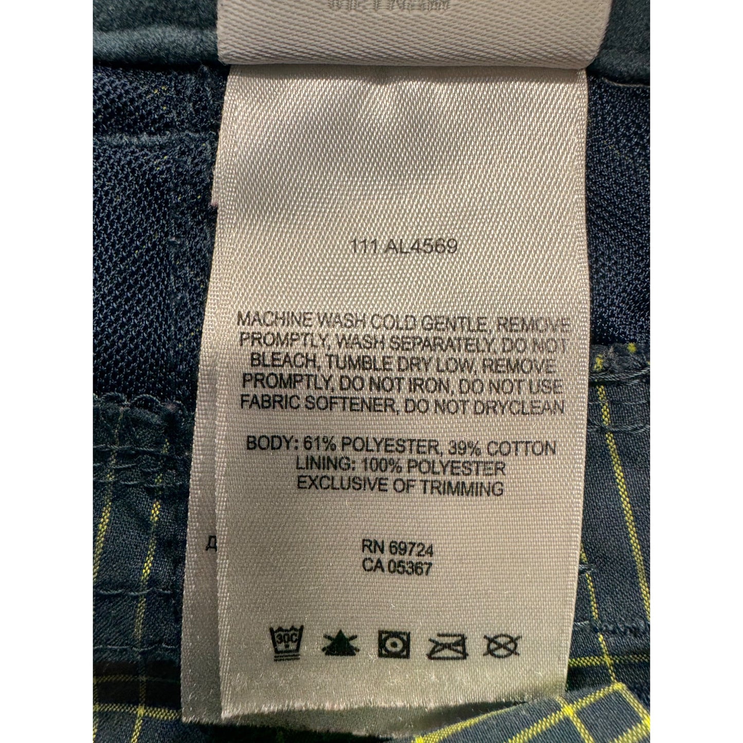 Columbia Plaid Bermuda Shorts Size 4 #9029