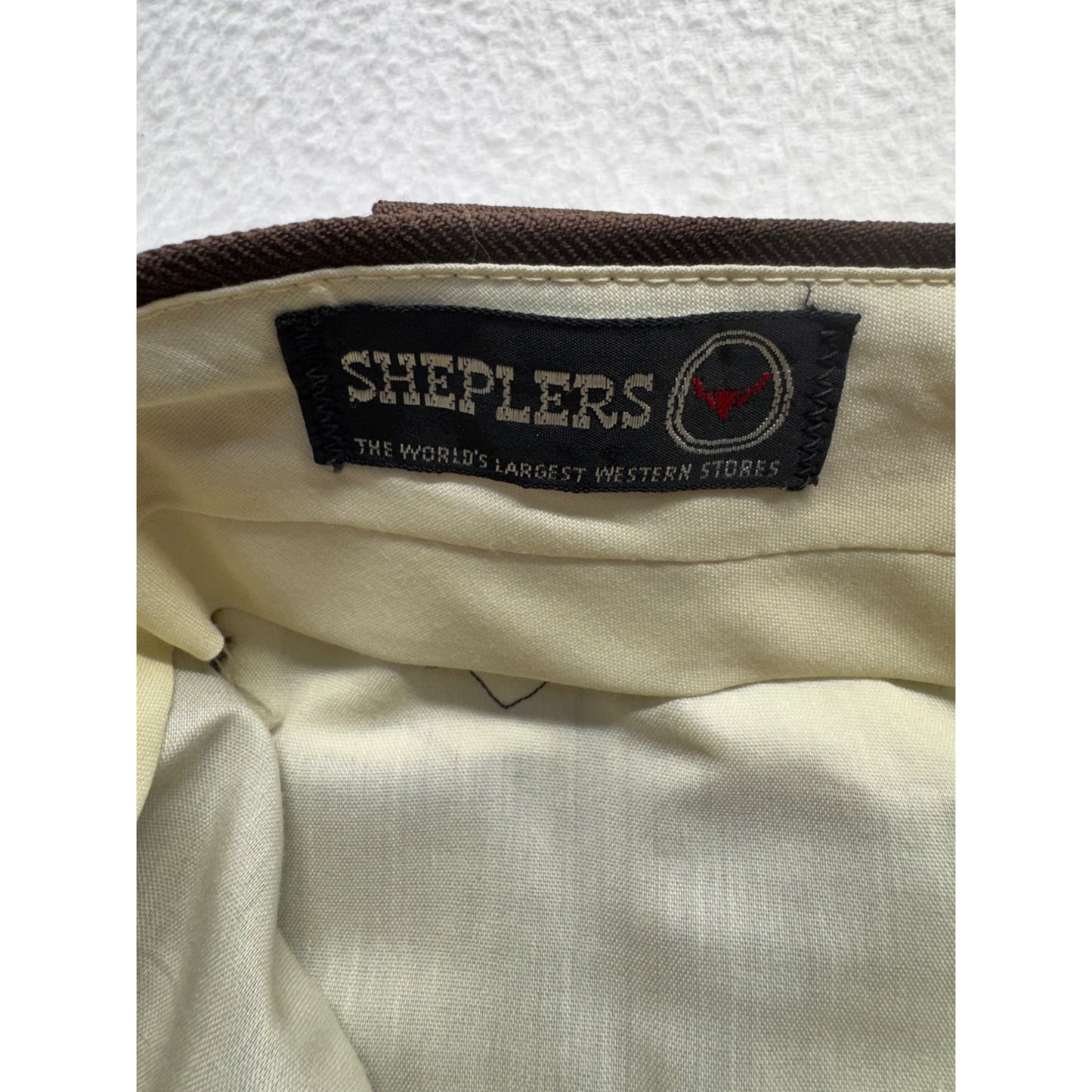 Vintage Sheplers Brown Bootcut Western Pants #7950